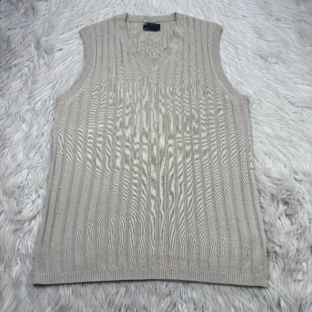 ASOS V-Neck Ribbed Sweater Vest - Picture 1 of 5